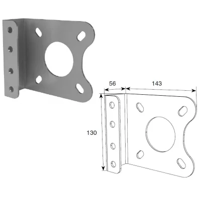DoorHan DHK-05 Кронштейн универсальный для крепления вального привода
