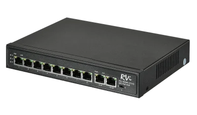 RVi-1NS08F-2T (1G) Сетевой коммутатор с поддержкой 8хPoE