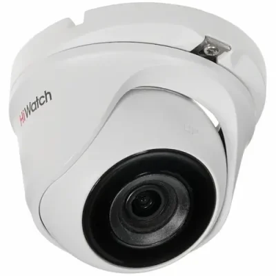 HiWatch DS-T203S Купольная HD-TVI видеокамера 2Мп с EXIR-подсветкой до 30 м (6 мм)
