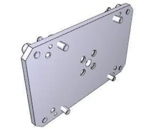 CAME 119RIG420 Пластина крепления стрелы G3000