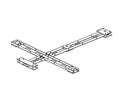 PERCo RF01 0-01 Рама монтажная для турникета роторного полноростового PERCo-RTD-15