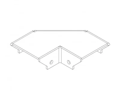 PERCo MB-16.2 Накладка угловая для стыковки секций ограждений