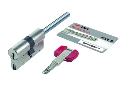 CISA Цилиндр серии RS3 S NEW ключ-шток 65мм (35х30)