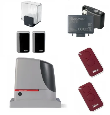 NICE RUN400HSBDKCE Комплект автоматики для откатных ворот