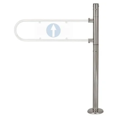 Ростов-Дон калитка К11М (без дуги) хром, правосторонняя