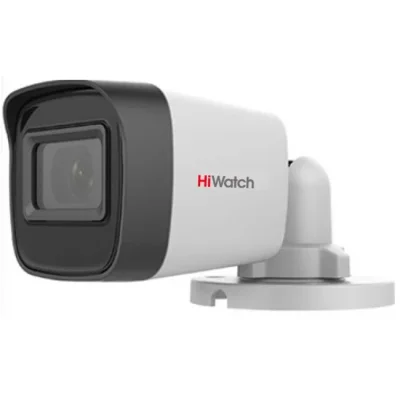 HiWatch DS-T800(B) 8Мп уличная цилиндрическая HD-TVI камера с EXIR-подсветкой до 30м (2.8 mm)