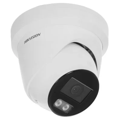 Hikvision DS-2CD2327G2-LU(C)(2.8mm) 2Мп уличная купольная IP-камера с LED-подсветкой до 30м