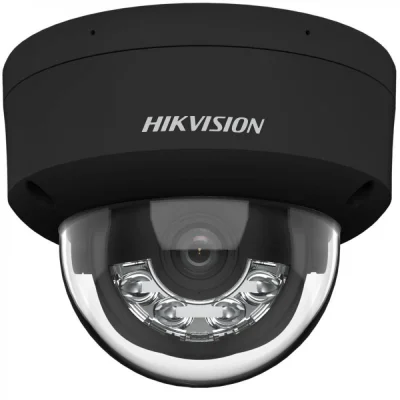 Hikvision DS-2CD2147G2H-LISU(2.8mm)(BLACK) 4Мп купольная IP-камера с Smart подсветкой до 30м