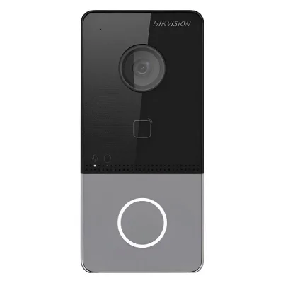 Hikvision DS-KV6113-PE1(C) 2Мп IP вызывная панель на одного абонента с ИК-подсветкой