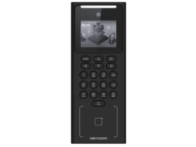 Hikvision DS-K1T321MFWX Терминал доступа с распознаванием лиц (Mifare 1K) и отпечатки пальцев