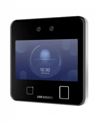 Hikvision DS-K1T343MFX Терминал доступа с распознаванием лиц (Mifare 1 + опечатки пальцев)