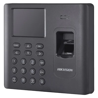 Hikvision DS-K1A802AMF-B Терминал учета рабочего времени со встроенными считывателями Mifare карт