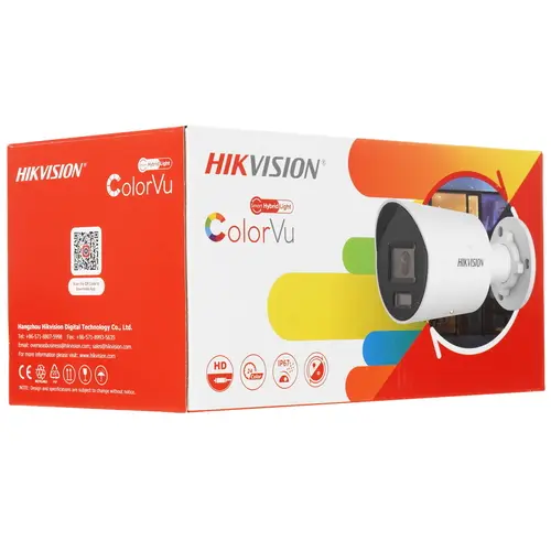 Hikvision DS-2CD2047G2H-LIU(2.8mm) 4Мп цилиндрическая IP-камера с Smart подстветкой до 40м