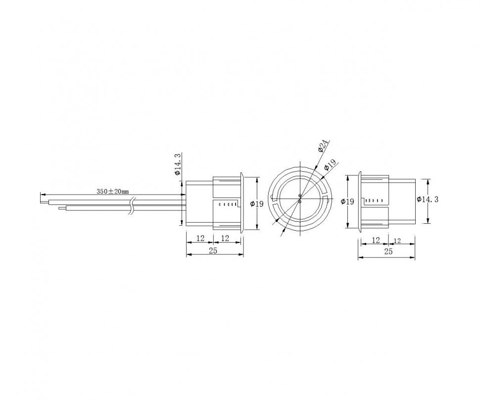 Smartec ST-DM030NC-BR магнитоконтактный охранный извещатель