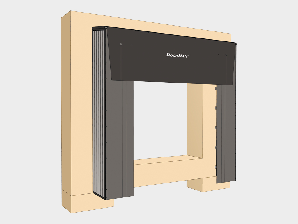 DoorHan DSHRD Герметизатор проема жесткий с одинарным верхним листом