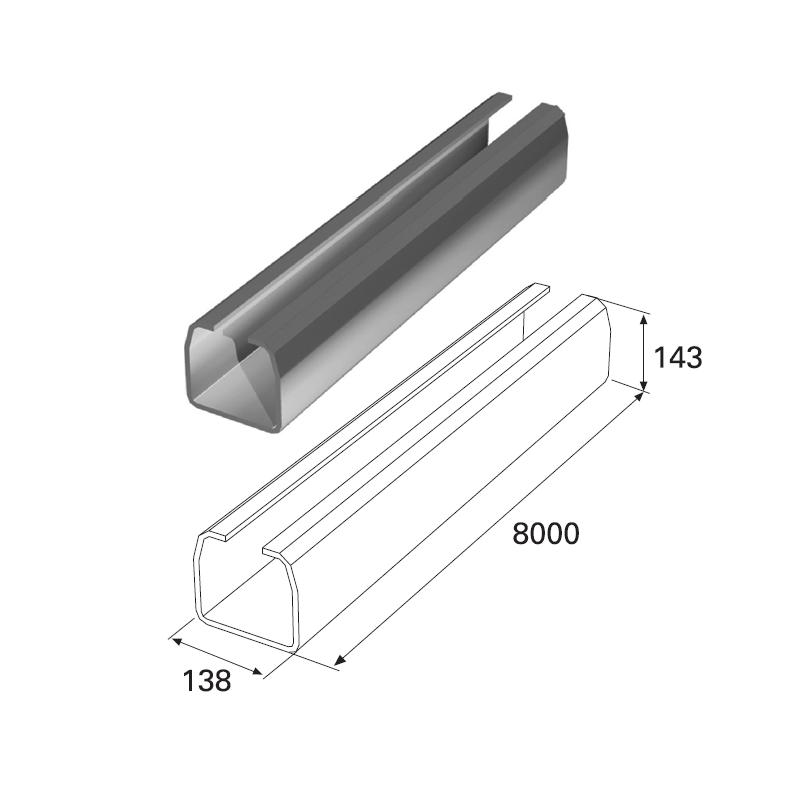 DoorHan DHS138/M-8 Балка прокатная 138х144х6