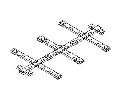 PERCo RF20 Рама монтажная для турникета роторного полноростового PERCo-RTD-20