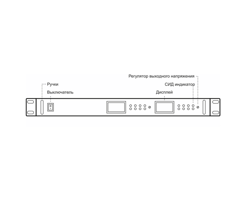 Smartec ST-PS120RM-BK Блок бесперебойного питания 12 В / 20А