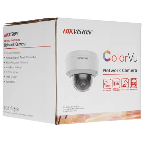 Hikvision DS-2CD2127G2-SU(C) купольная IP-камера с фиксированным объективом