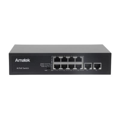 Amatek AN-S10P 10-портовый 10/100 Мбит/с коммутатор с PoE