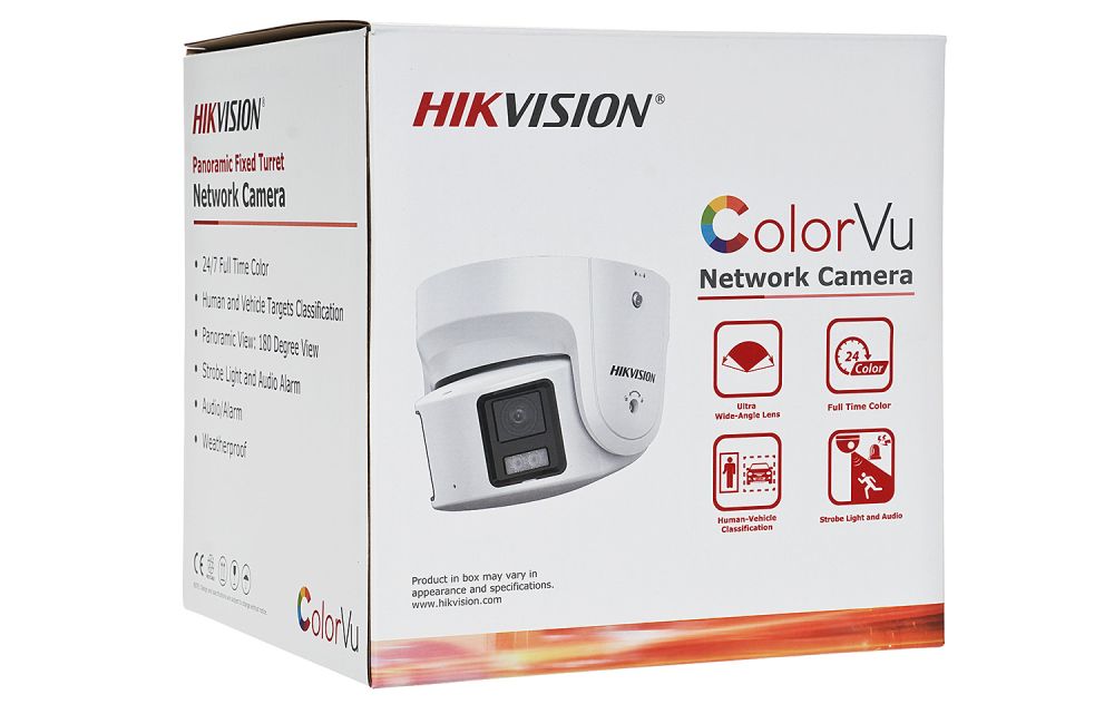 Hikvision DS-2CD2347G2P-LSU/SL(C) уличная панорамная IP-камера