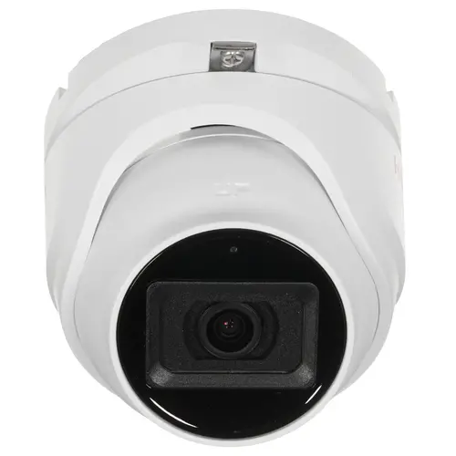 DS-T203A Купольная HD-TVI видеокамера 2 Мп с EXIR-подсветкой до 30 м и микрофоном 