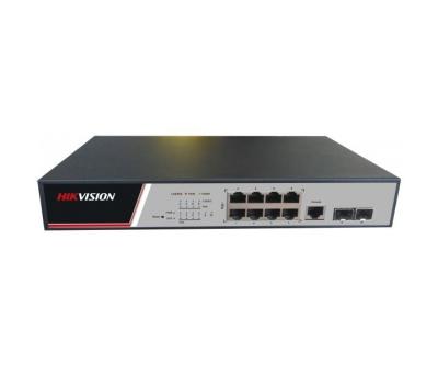 HikVision DS-3E2510P 8 портовый коммутатор c PoE