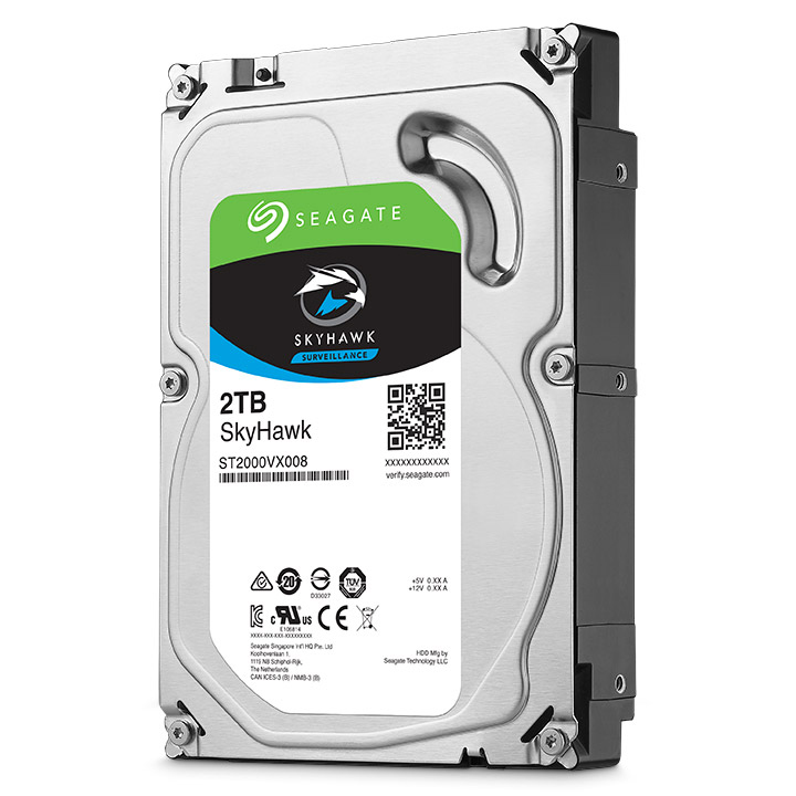 Seagate ST2000VX008 2 ТБ жесткий диск серии SkyHawk для систем видеонаблюдения