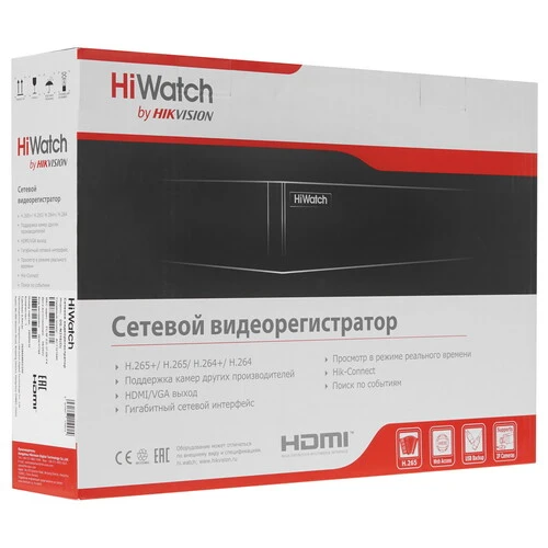 HiWatch DS-N316/2(D) 16-ти канальный IP-регистратор