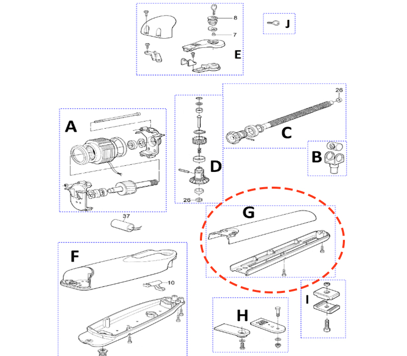 NICE PRMB07F Крышки передние