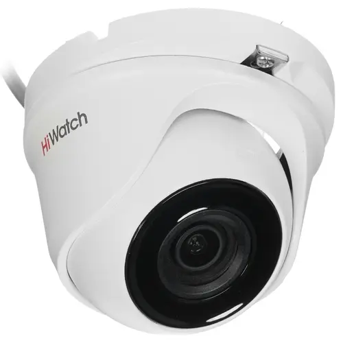 HiWatch DS-T203(B) 2Мп купольная HD-TVI камера с EXIR-подсветкой до 20м (2.8 мм)