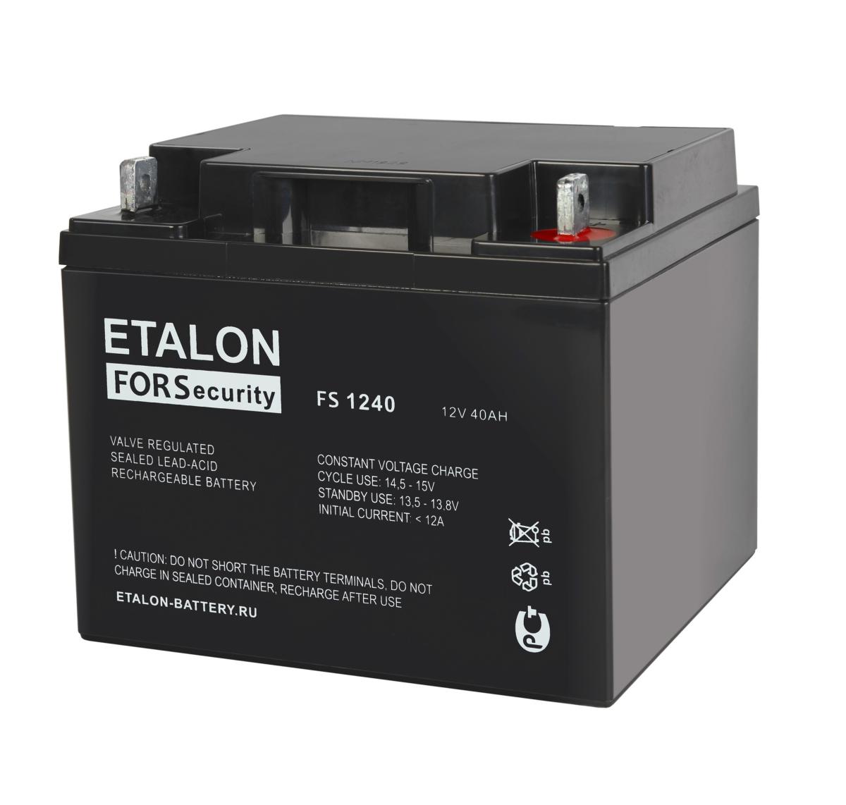 ETALON FORS 1240 Аккумулятор герметичный свинцово-кислотный