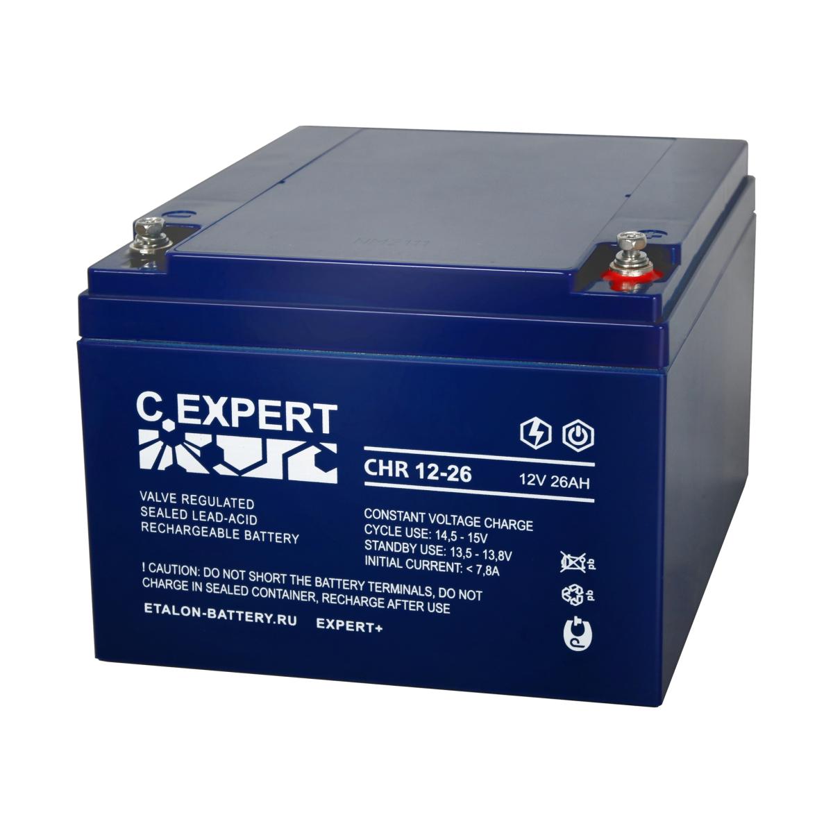 EXPERT CHR 12-26 Аккумулятор герметичный свинцово-кислотный