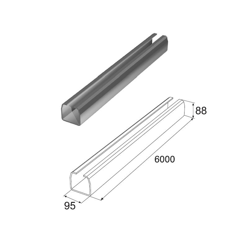 DoorHan DHS95/M-6 Балка прокатная 95х88х5 