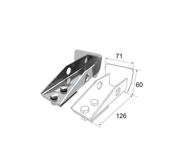 DoorHan DHSK-138 Коробка комплектации для балки 138х144х6