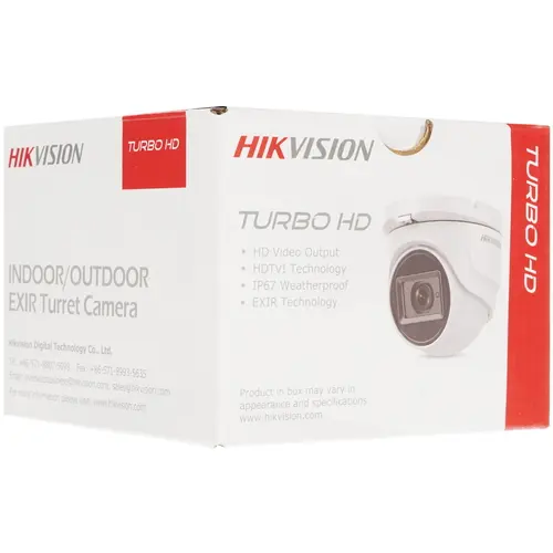Hikvision DS-2CE76H8T-ITMF сверхчувствительная купольная HD-TVI камера