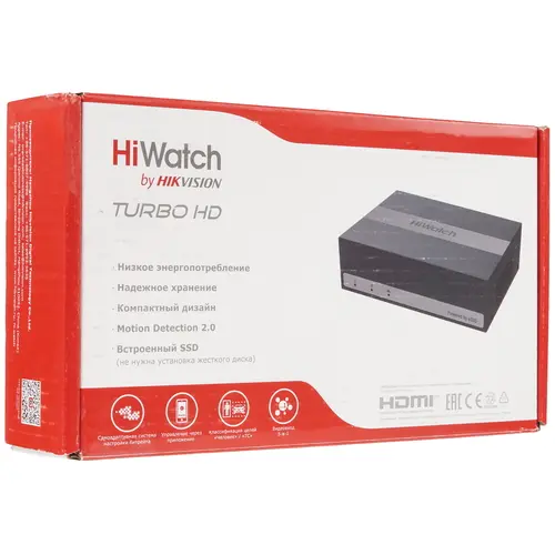 HiWatch DS-H104EGA(330GB) 4-х канальный гибридный HD-TVI регистратор