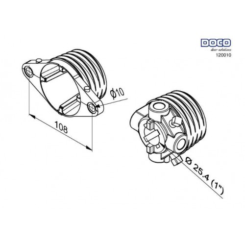 DOCO 120020 Пружинное окончание М-67