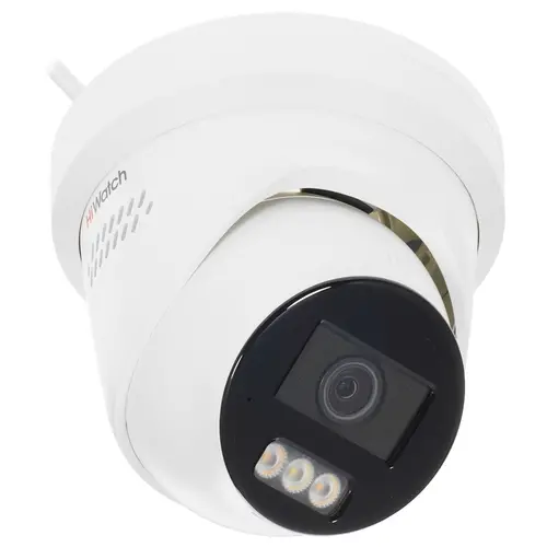 DS-I453L(B) уличная купольнаяя IP-камера 4Мп с LED-подсветкой до 30м и технологией ColorVu