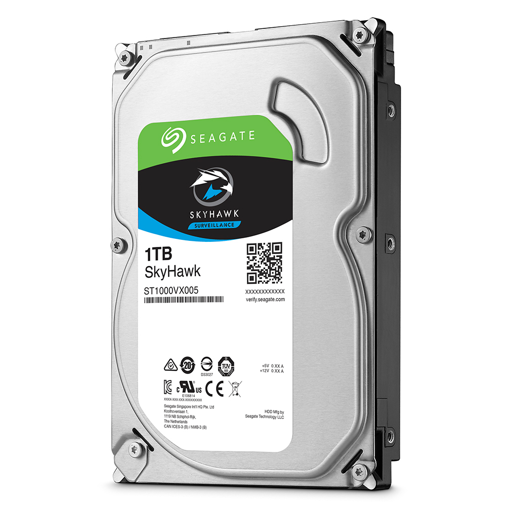 Seagate ST1000VX005 1 ТБ жесткий диск серии SkyHawk для систем видеонаблюдения