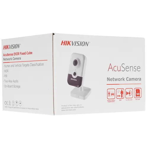 Hikvision DS-2CD2443G2-I(2mm) 4Мп компактная IP-камера с EXIR-подсветкой до 10м 