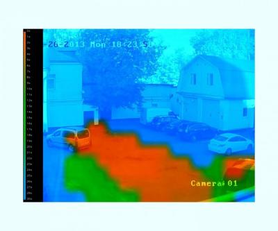 TRASSIR Heat Map on Map видеоаналитика