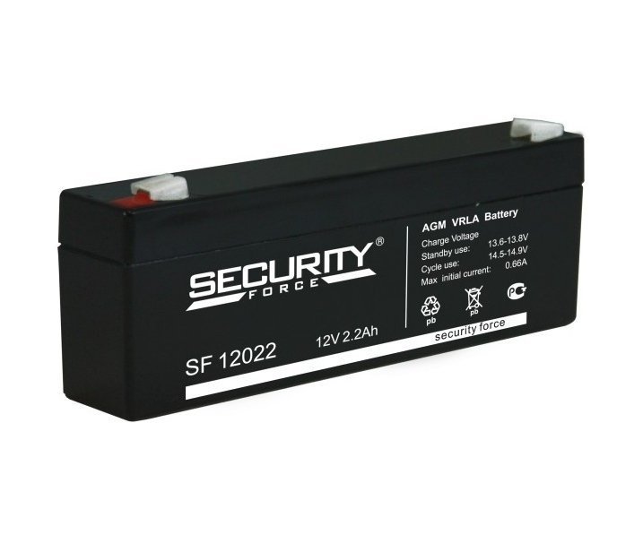 Security Force SF 12022 аккумулятор 12 В, 2.2Ач