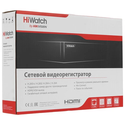 HiWatch DS-N308(D) 8-ми канальный IP-регистратор