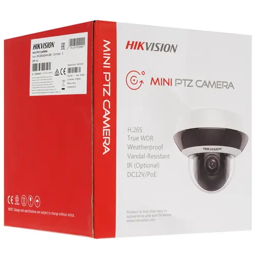 Hikvision DS-2DE2A404IW-DE3(С0)(S6)(С) скоростная поворотная IP-камера