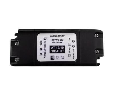 AccordTec AT-12/10 КВАНТ блок питания 12 В, выходной ток 1А