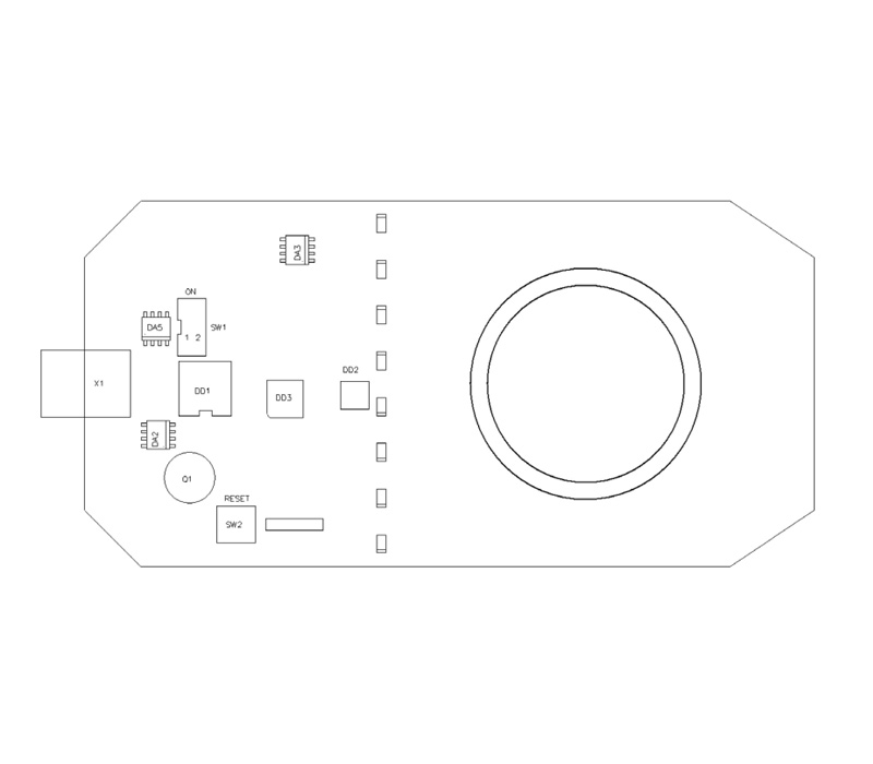 Parsec PR-X18 считыватель mifare, em-marine, HID