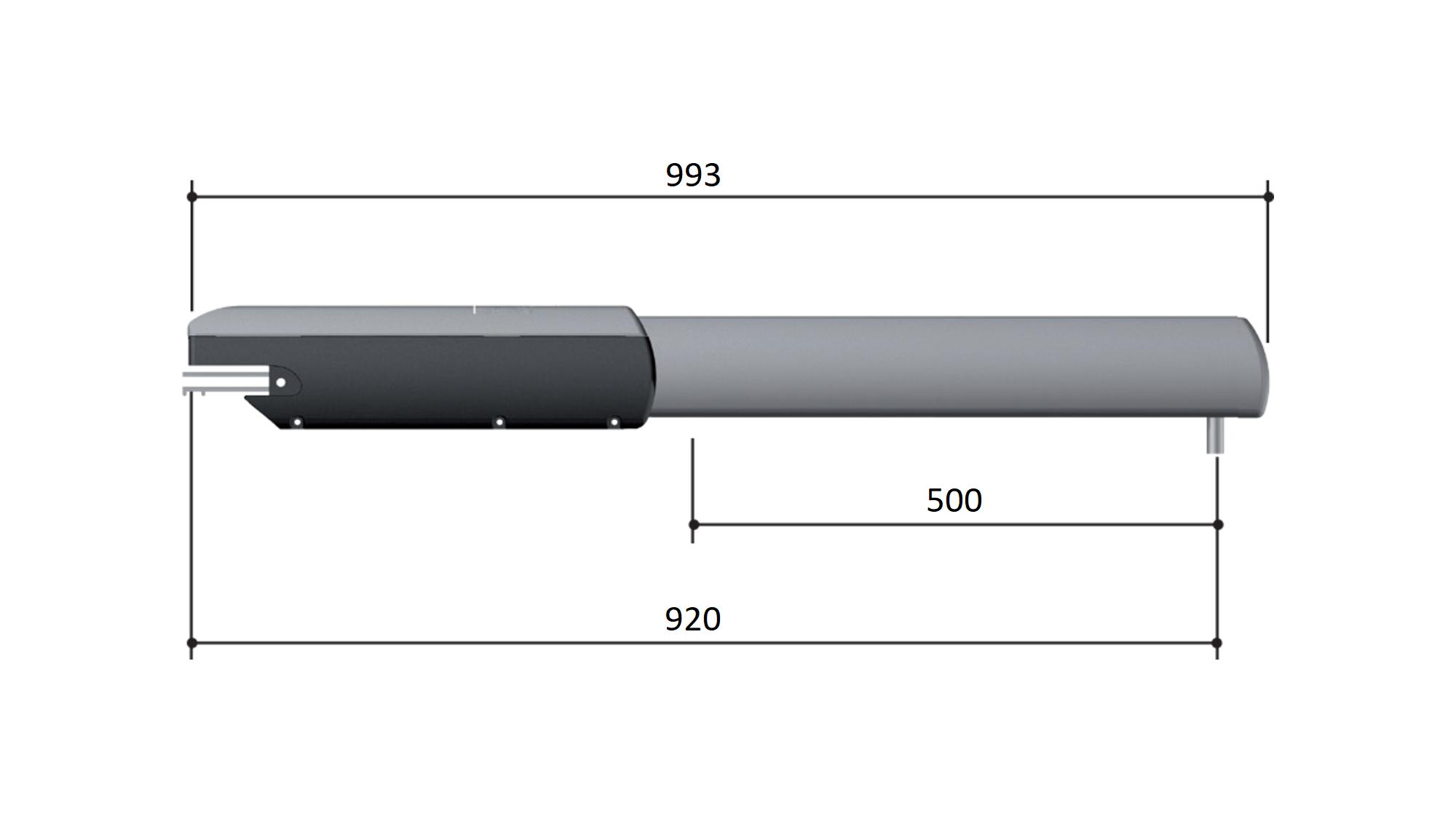 CAME ATI 5024N комплект распашных приводов до 1000 кг
