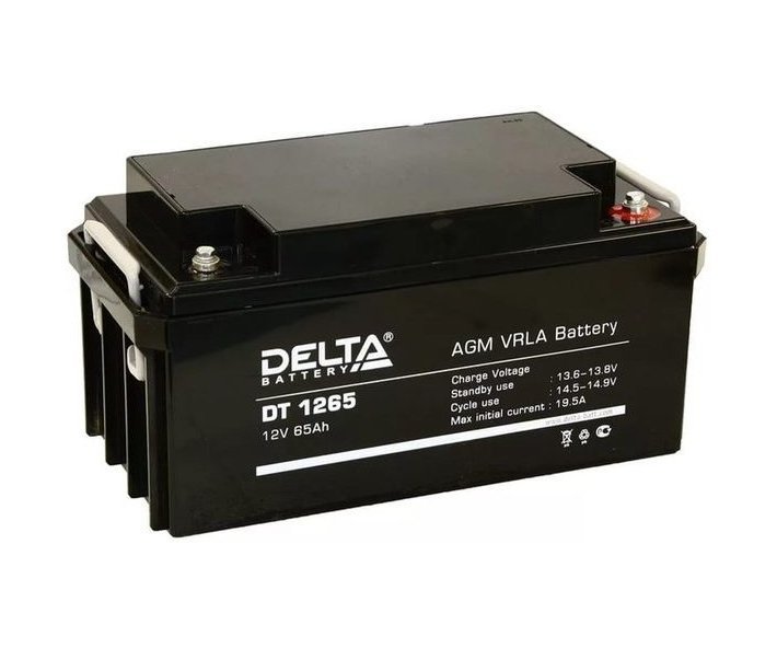 DELTA DT 1265 аккумулятор 12 В, 65Ач