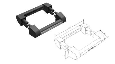 DoorHan R020 Ручка облегченная с логотипом